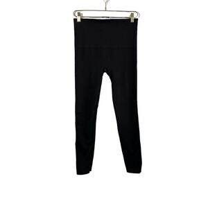 Spanx Look At Me‎ Now Seamless Leggings XL Black Lightweight Comfort
